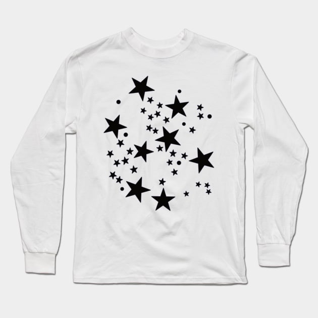 night sky Long Sleeve T-Shirt by SpassmitShirts